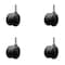 Service Caster 3'' Office Chair Casters Nylon Twin Wheel 7/16'' Grip Ring Stem , 4PK SCC-UHGR02S75-NYS-716176-4 - alternate 1